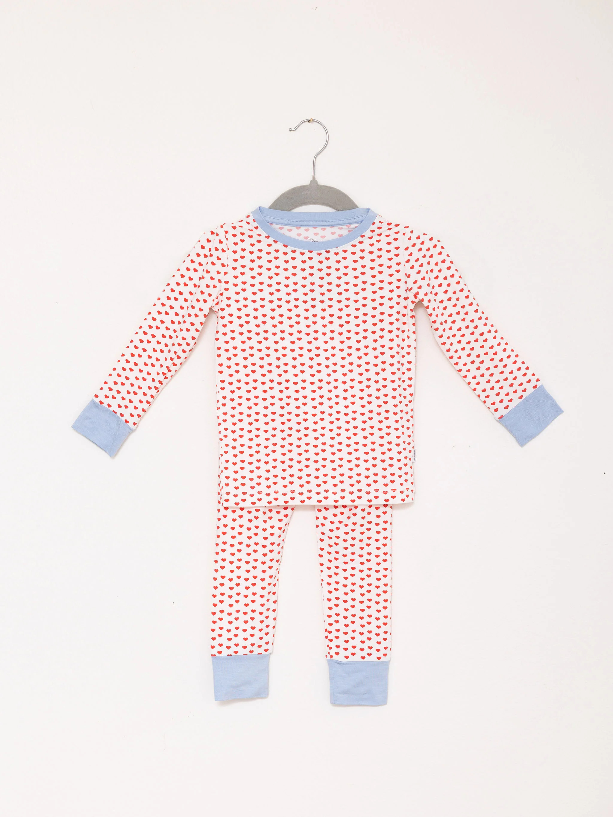 Red Heart Pajamas | The Uptown Baby