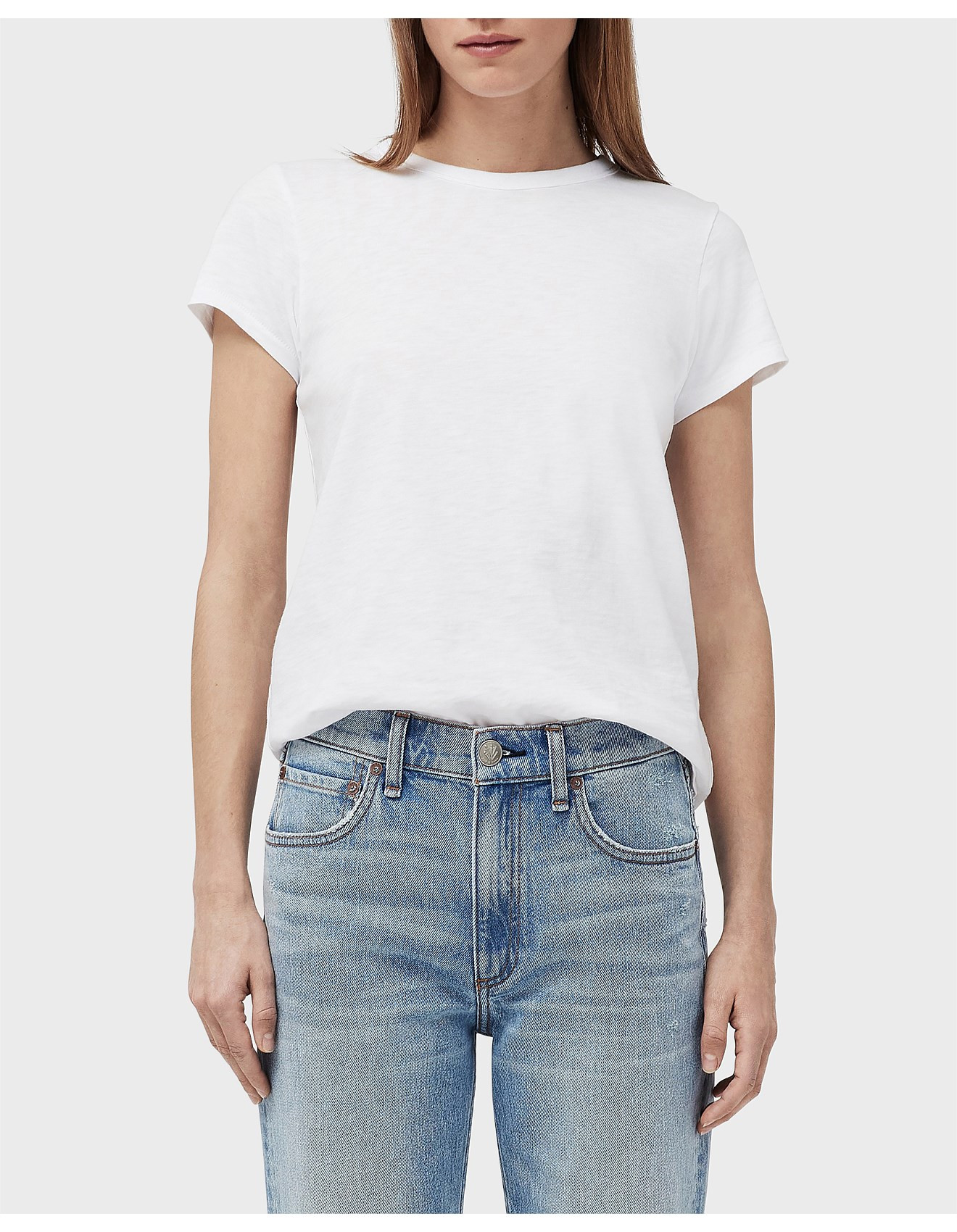 The Slub Crew Neck T-Shirt | David Jones (Australia & New Zealand)