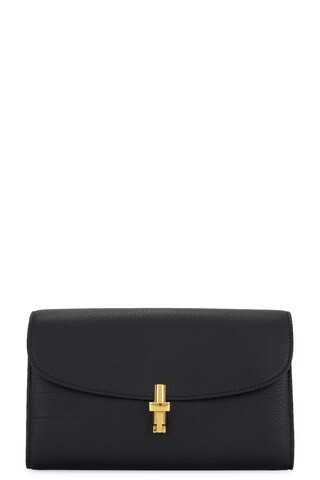 The Row Sofia Continental Wallet in Black | FWRD 