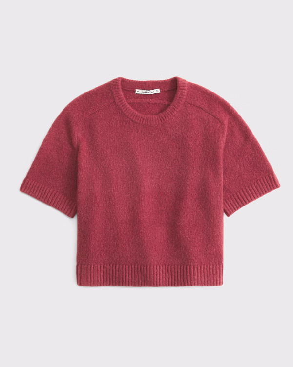 The A&F Madeline Crew Sweater Tee | Abercrombie & Fitch (US)