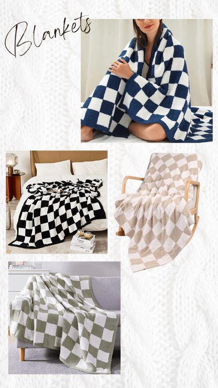 Gift ideas: checkered blankets, blankets under $100

#LTKGiftGuide #LTKHoliday #LTKunder100