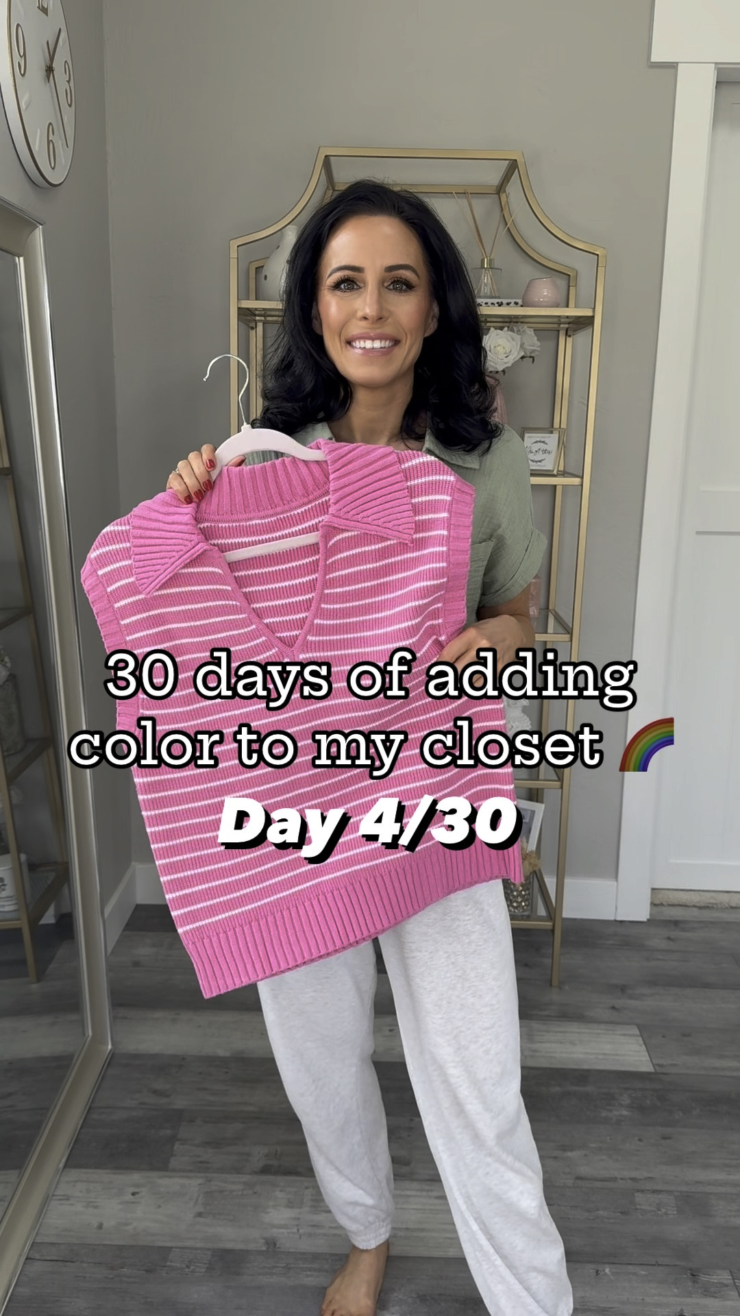 Day 4 of adding color to my closet series! Another head to toe Amazon outfit! This sweater vest is such a fun pop of color! Super soft & comfy! 🩷 

Wearing size small in top and 25 in jeans. If between sizes in jeans size up. 

Amazon outfit inspo, petite outfit, petite fashion, affordable fashion, women’s outfit inspo, casual chic outfit inspo, chic outfit, women’s workwear outfit, outfit for the office, Amazon fashion, Amazon trousers, women’s affordable style, spring fashion, spring style, spring outfitt

#LTKworkwear #LTKfindsunder50 #LTKSeasonal