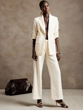 Lido Wide-Leg Wool Pant | Banana Republic (US)