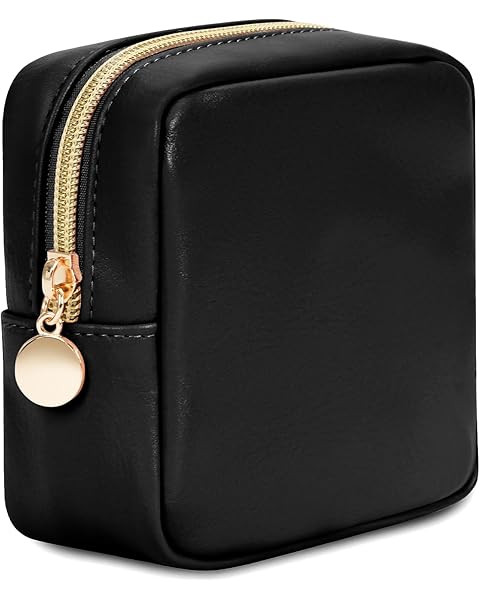 DANCOUR Nylon Makeup Bags for Women Large Preppy Travel Toiletry Pouch Cosmetic Bag Makeup Organi... | Amazon (US)