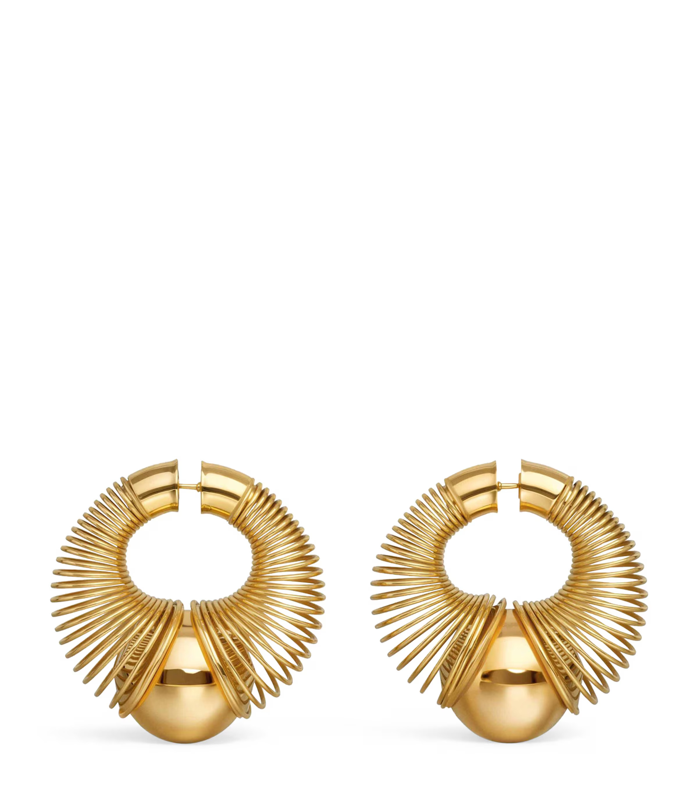 Alaïa Spiral Hoop Earrings | Harrods (US)