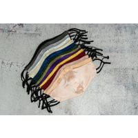 100% Mulberry Silk Face Masks, Mask For Adults, Reusable Mask, Washable Handmade Soft & Silky | Etsy (US)