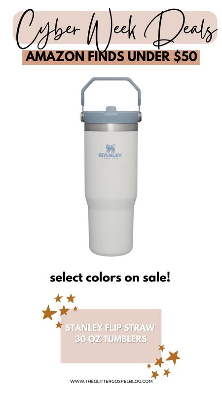 I got this color and several others are $26 also! No one needs a million of these, but my 20oz is just too small for the gym and my 40 Oz tumbler is too big and hard to carry in with a baby on my hip. Excited to get this on sale! Color is fog. 



#LTKGiftGuide #LTKCyberWeek #LTKfindsunder50