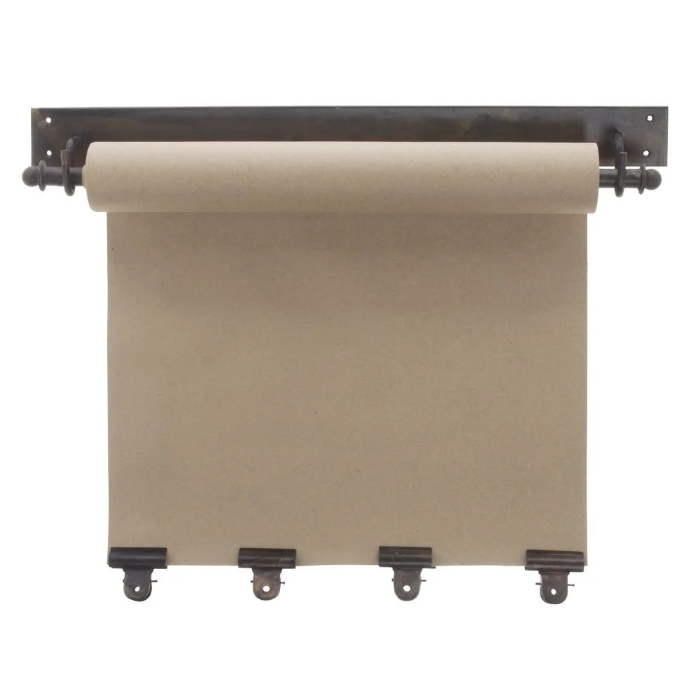 KALALOU NDE1100 HANGING NOTE ROLL WITH FOUR CLIPS IN ANTIQUE BRASS | Walmart (US)