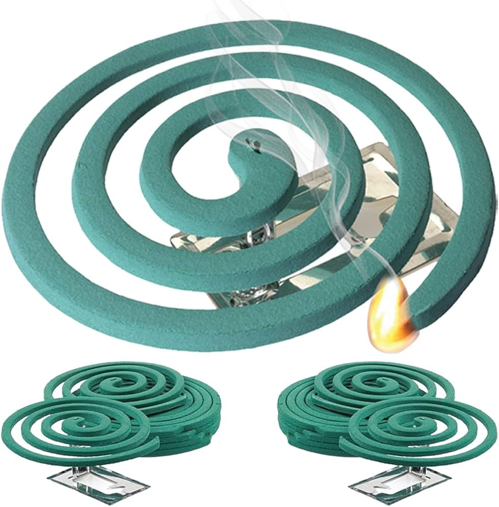 W4W Mosquito Repellent Coils - Outdoor Use Reaches Up to 10 feet - Each Coil Burns for 5-7 hours ... | Amazon (US)