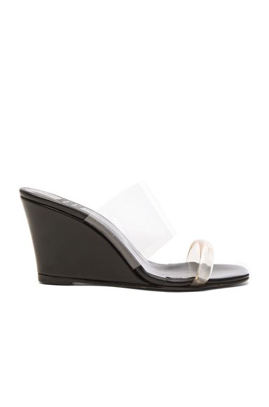 PVC Olympia Wedges | FORWARD by elyse walker