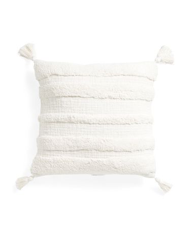 20x20 Tufted Pillow | TJ Maxx