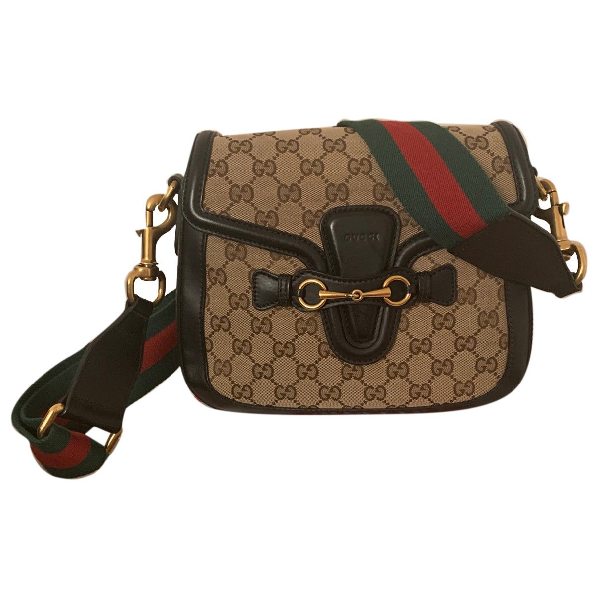 Gucci Lady Web cloth handbag | Vestiaire Collective (Global)