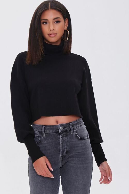 Turtleneck Cropped Sweater | Forever 21 (US)