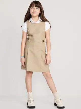 Sleeveless School Uniform Dress for Girls | Old Navy (US)