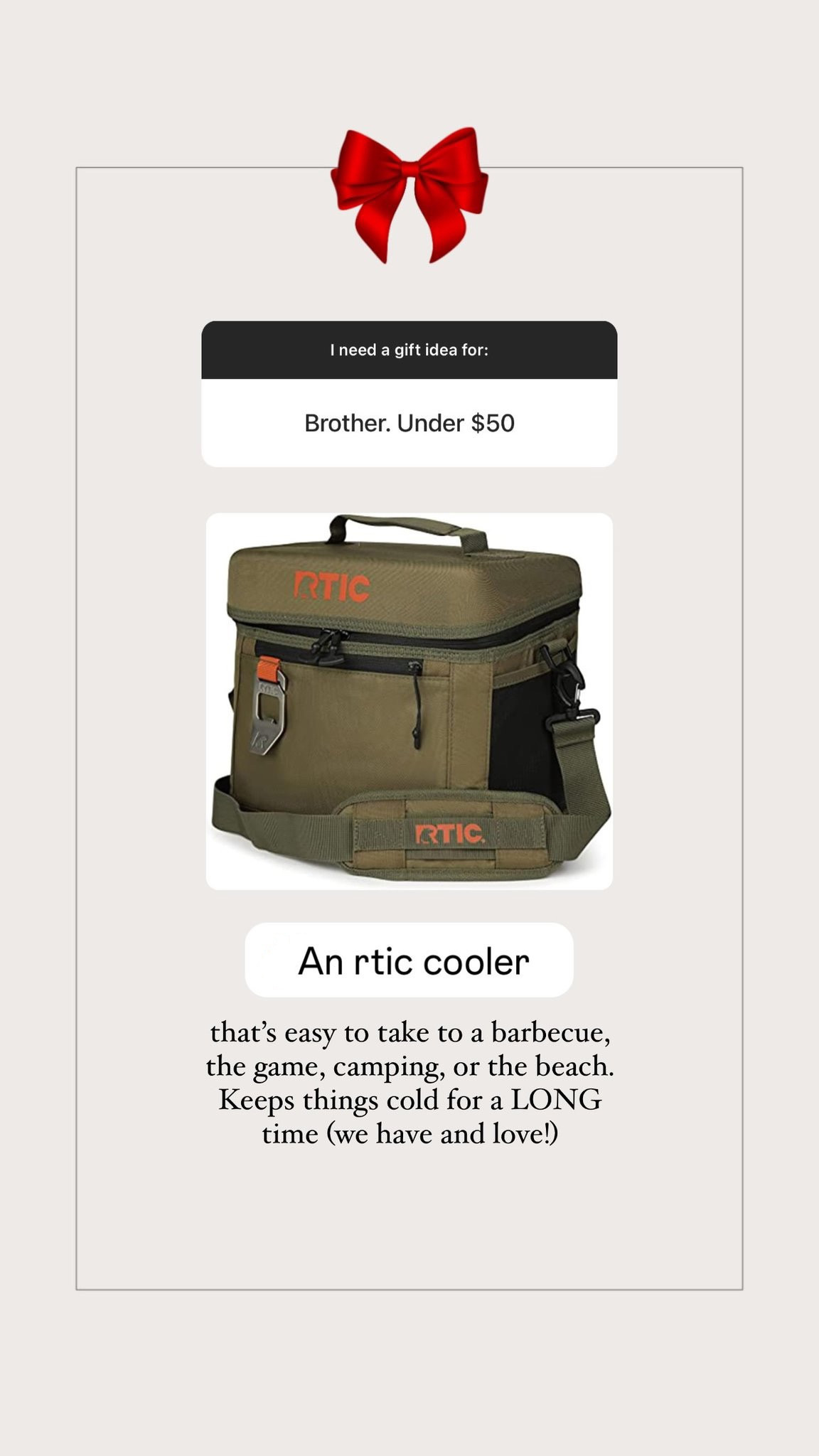 Gift idea for a brother, under $50

#LTKHoliday #LTKtravel #LTKGiftGuide