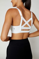 Advance Explore Recycled Cross Back Medium Support Sports Bra | MPG Sport