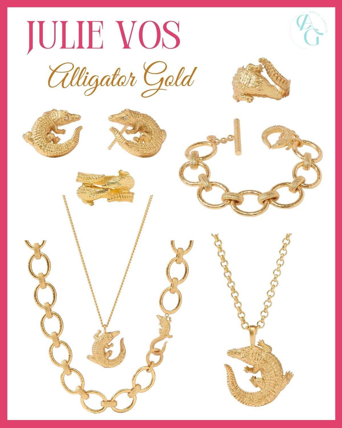 Julie Vos ~ Alligator Gold

#LTKbeauty #LTKworkwear #LTKgiftguide