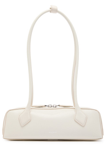 Le Teckel small grained leather shoulder bag | Harvey Nichols