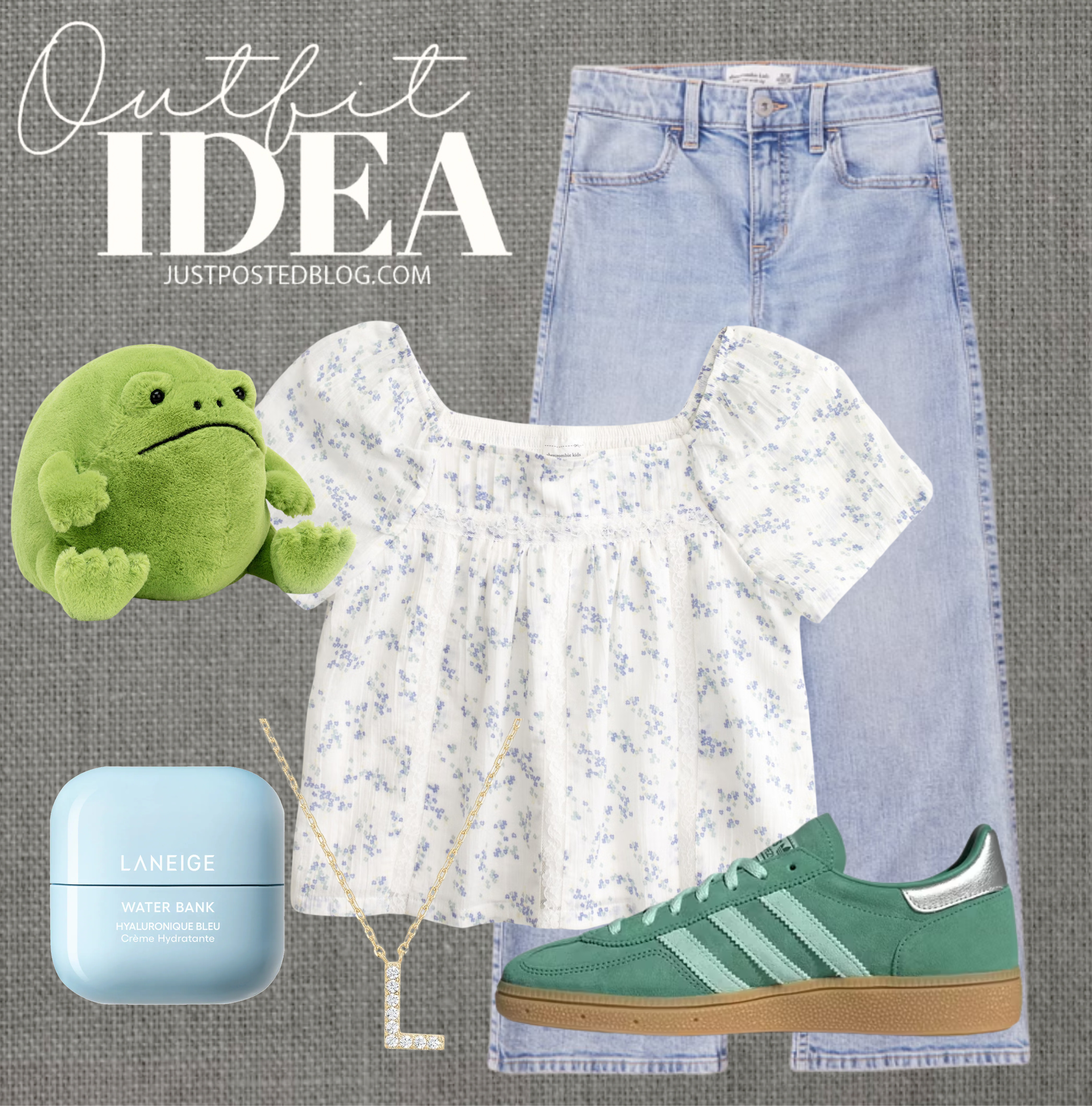 This would be such a cute outfit for tweens and teens for spring!! 

 