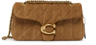 Tabby quilted suede shoulder bag 26 | 24S US