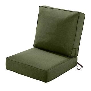 Classic Accessories 23 in. W x 23 in. D x 5 in. T (Seat) 23 in. W x 22 in. H x 4 in. T (Back) Out... | The Home Depot
