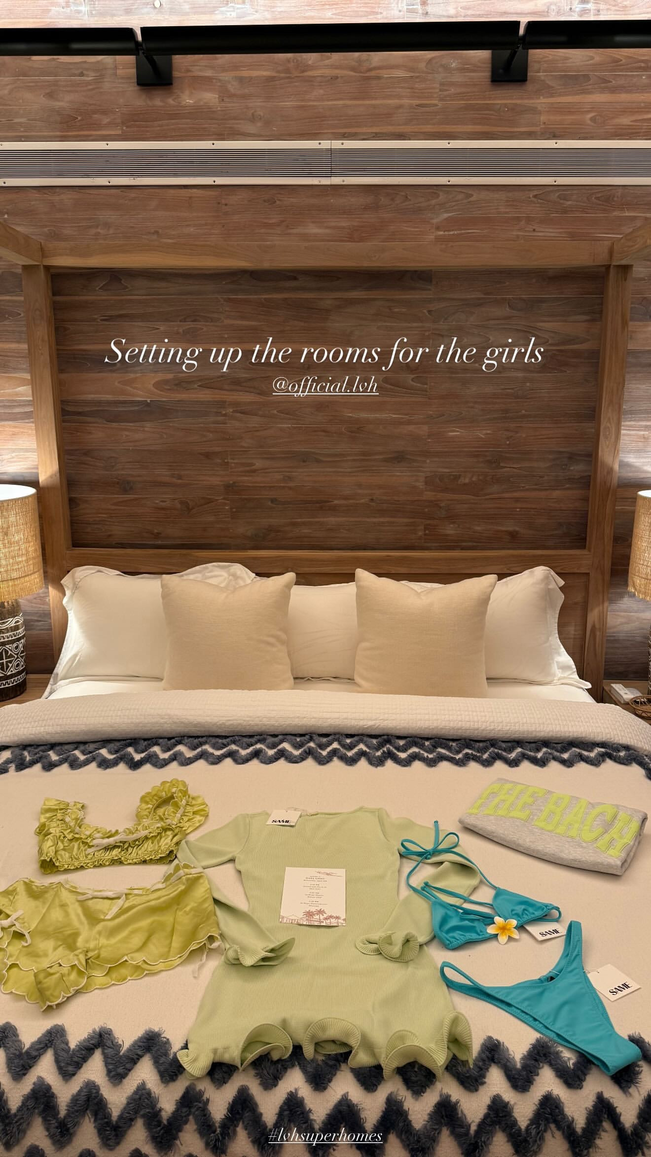 Setting up the rooms for the girls 🤍 Already having the best time on my bachelorette trip!

#LTKSwim #LTKWedding #LTKTravel