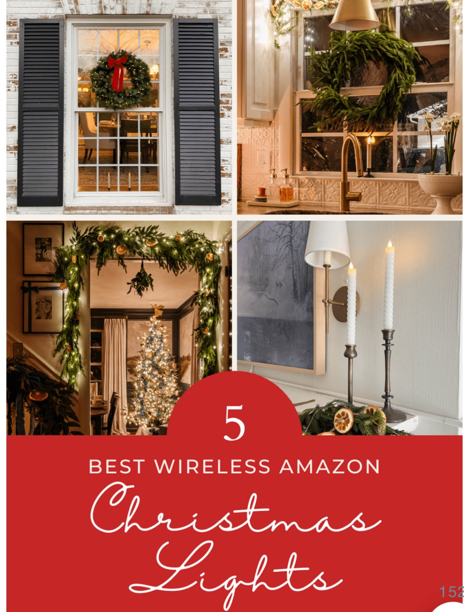Amazon lights! 

Wreath, battery operated, candle stick 

#LTKsalealert #LTKhome #LTKHoliday