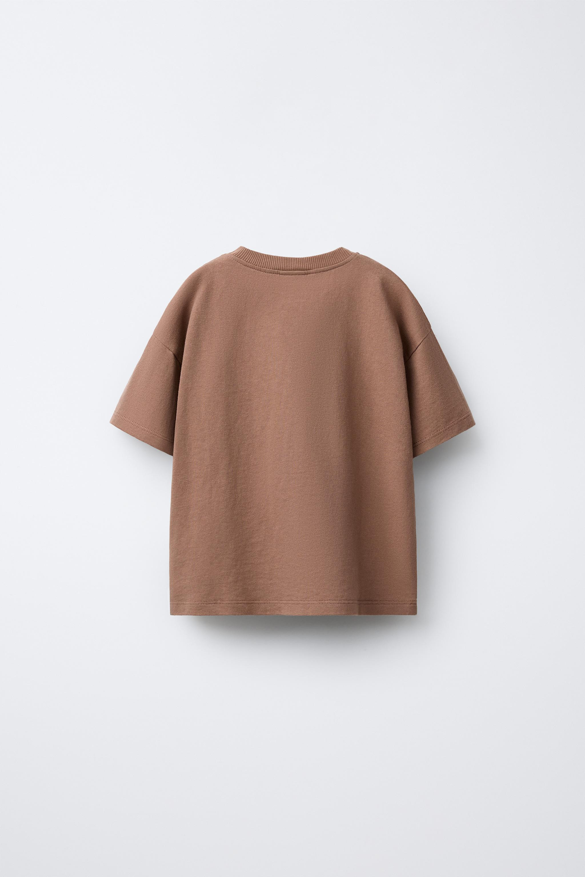 CROCHET PALM TREE T-SHIRT | Zara US