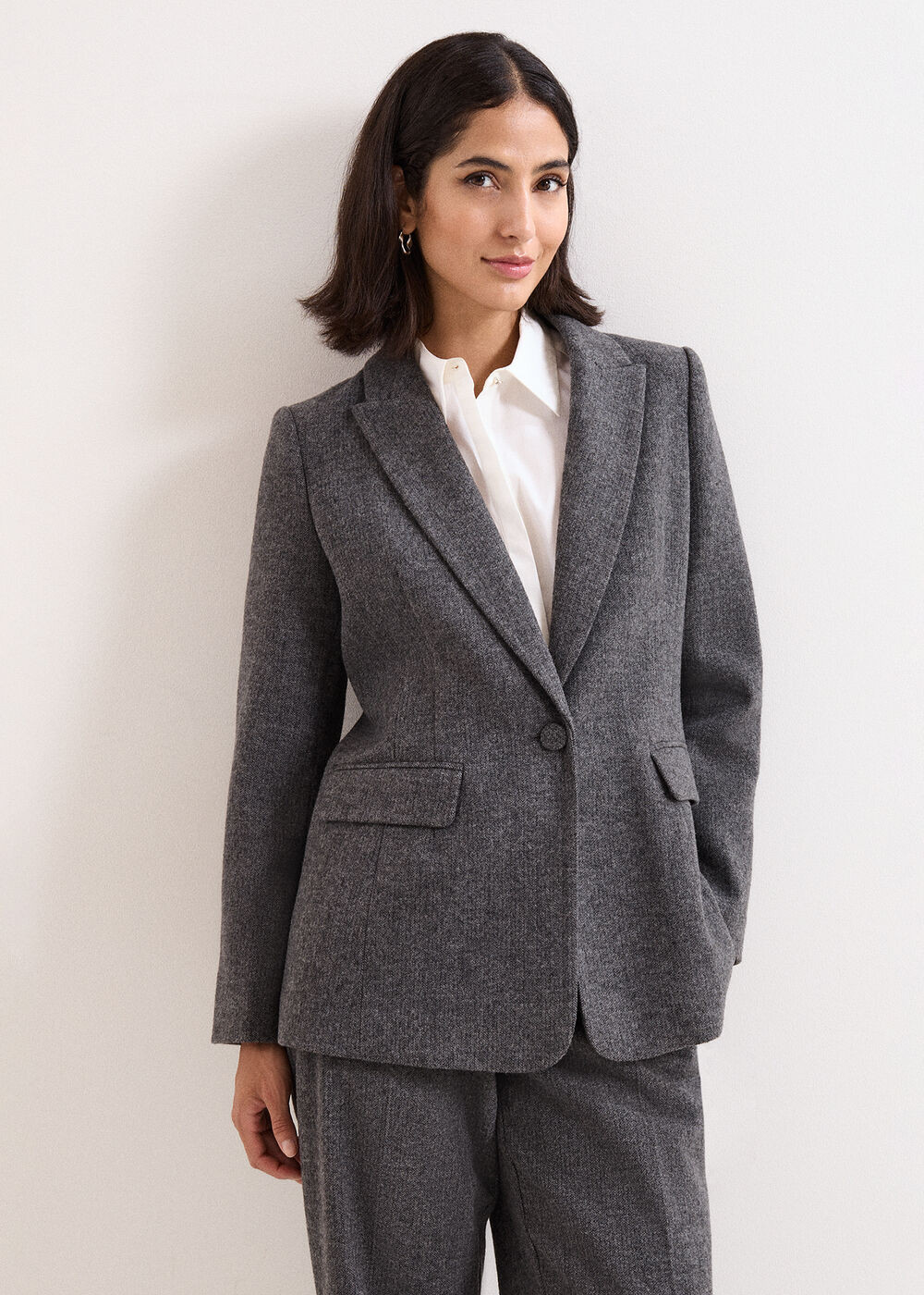 Anise Grey Suit Jacket | Phase Eight UK | | Phase Eight
