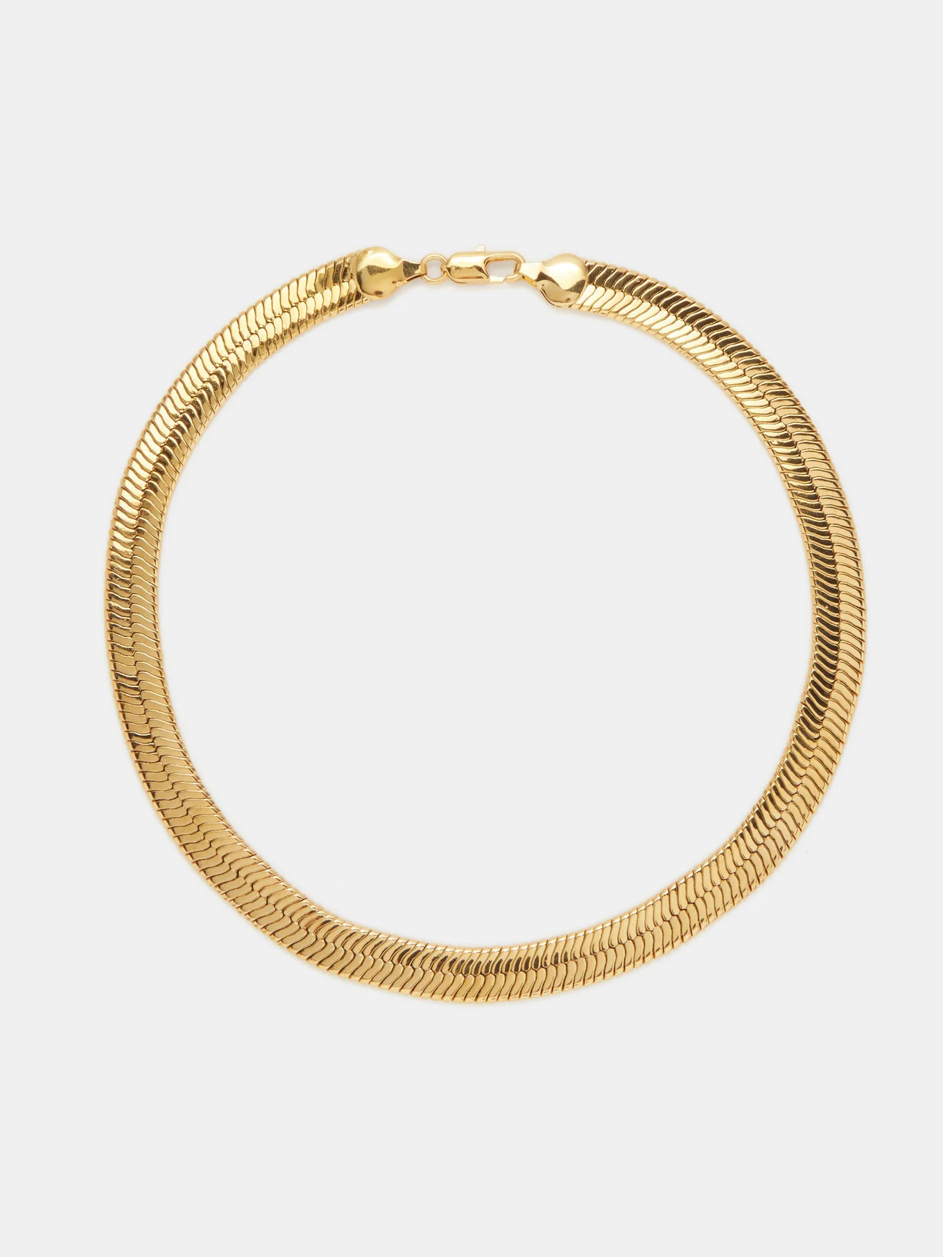 Hailey herringbone-chain necklace | FALLON | Matches (UK)