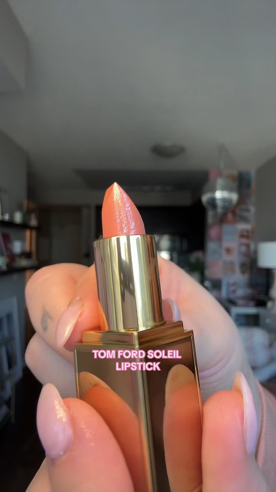 This is a very peachy lipstick and not as glittery as you think! 

#LTKbeauty
