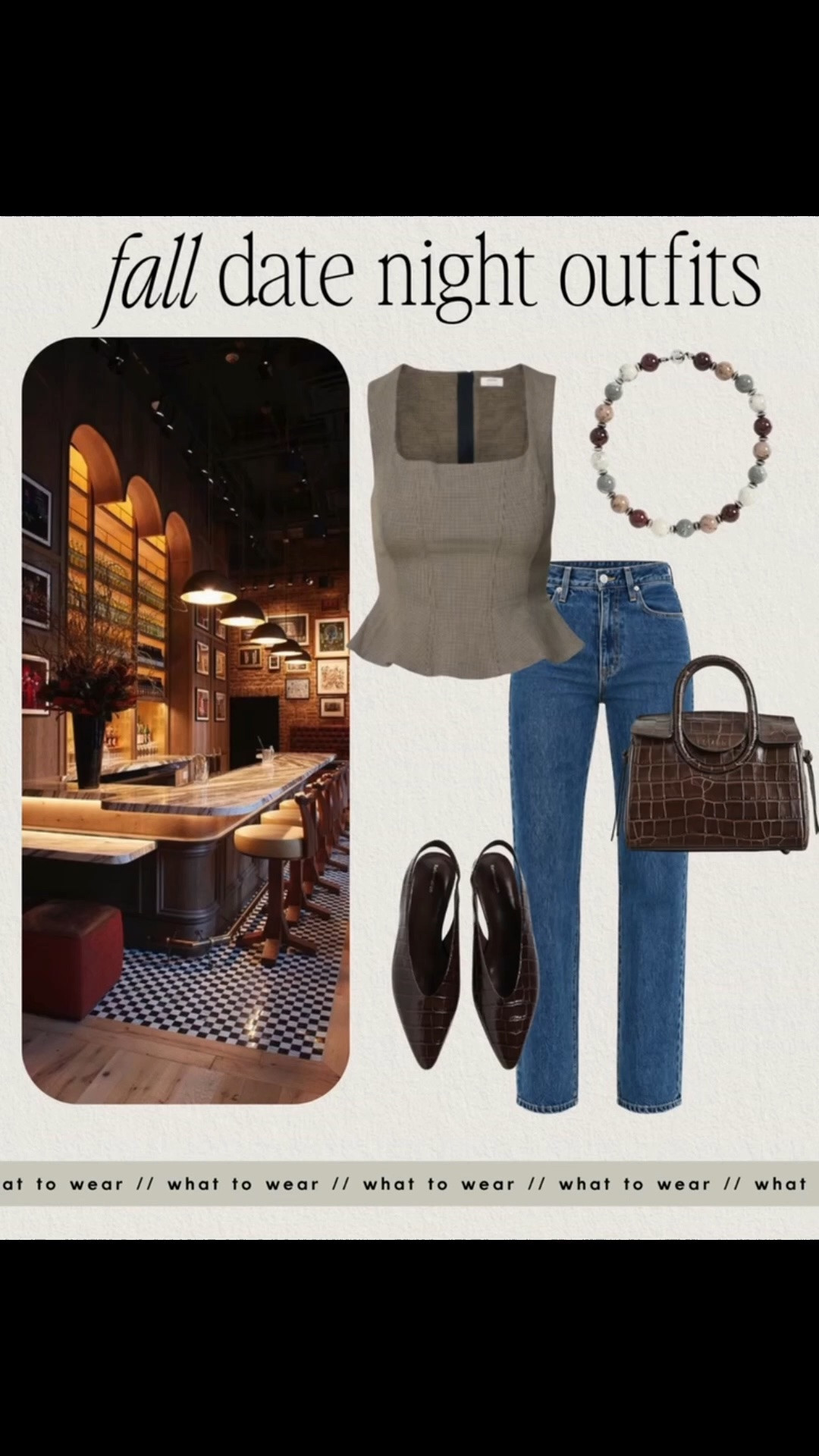 Fall date night outfit idea

#LTKootd #LTKgrwm #LTKOver40