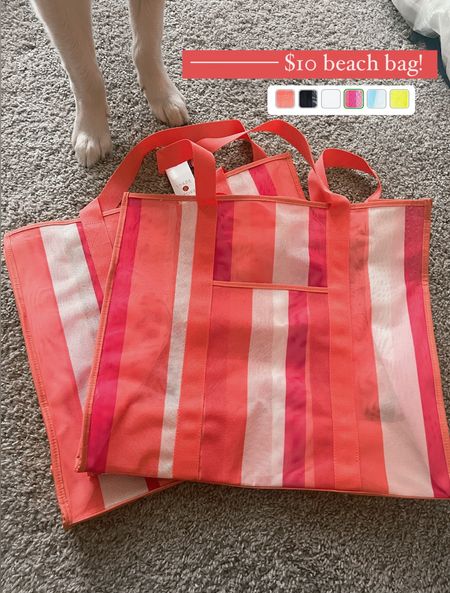 My fave $10 beach bag! I LOVE THE size and versatility of it b/c it’s very spacious, sturdy & has long handles for toting ⚡️🤎 I used mine last year for cruising! 

Target finds / beach / travel / spring break must haves / under $15 / Holley Gabrielle 

#LTKtravel #LTKSeasonal #LTKfindsunder50