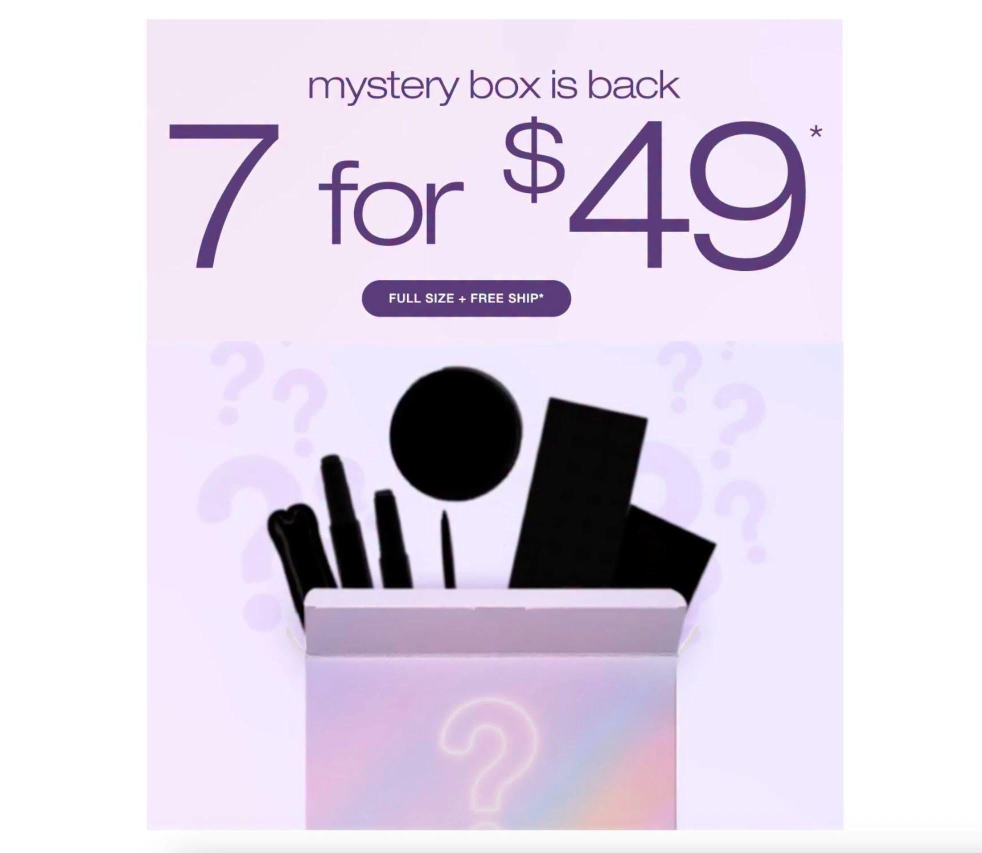 Tarte Mystery Box is back for any Tarte beauty fans! 7 full size products for only $49 today, with Free Shipping! They rarely offer it, and it’s an AMAZING value - usually the products together retail for around $200 if purchased separately!

#LTKSaleAlert #LTKBeauty #LTKHome