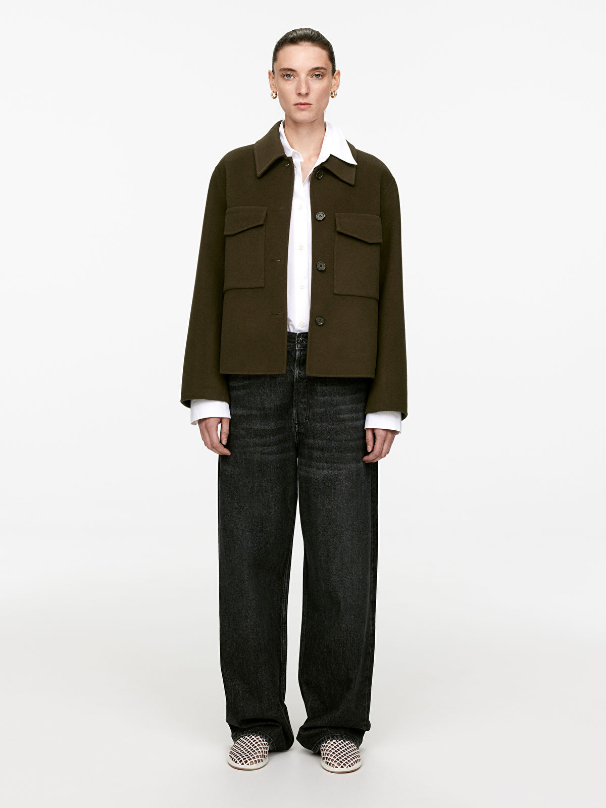Penny Martin and ARKET Wool Overshirt | ARKET (US&UK)
