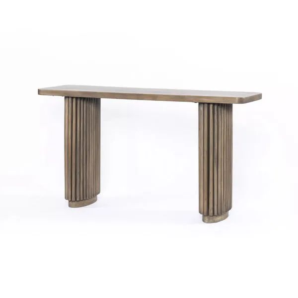 Rutherford Console Table Ashen Brown | Scout & Nimble
