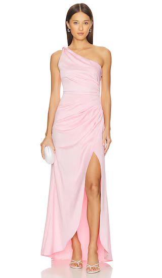 Biarritz Gown in Pink | Revolve Clothing (Global)