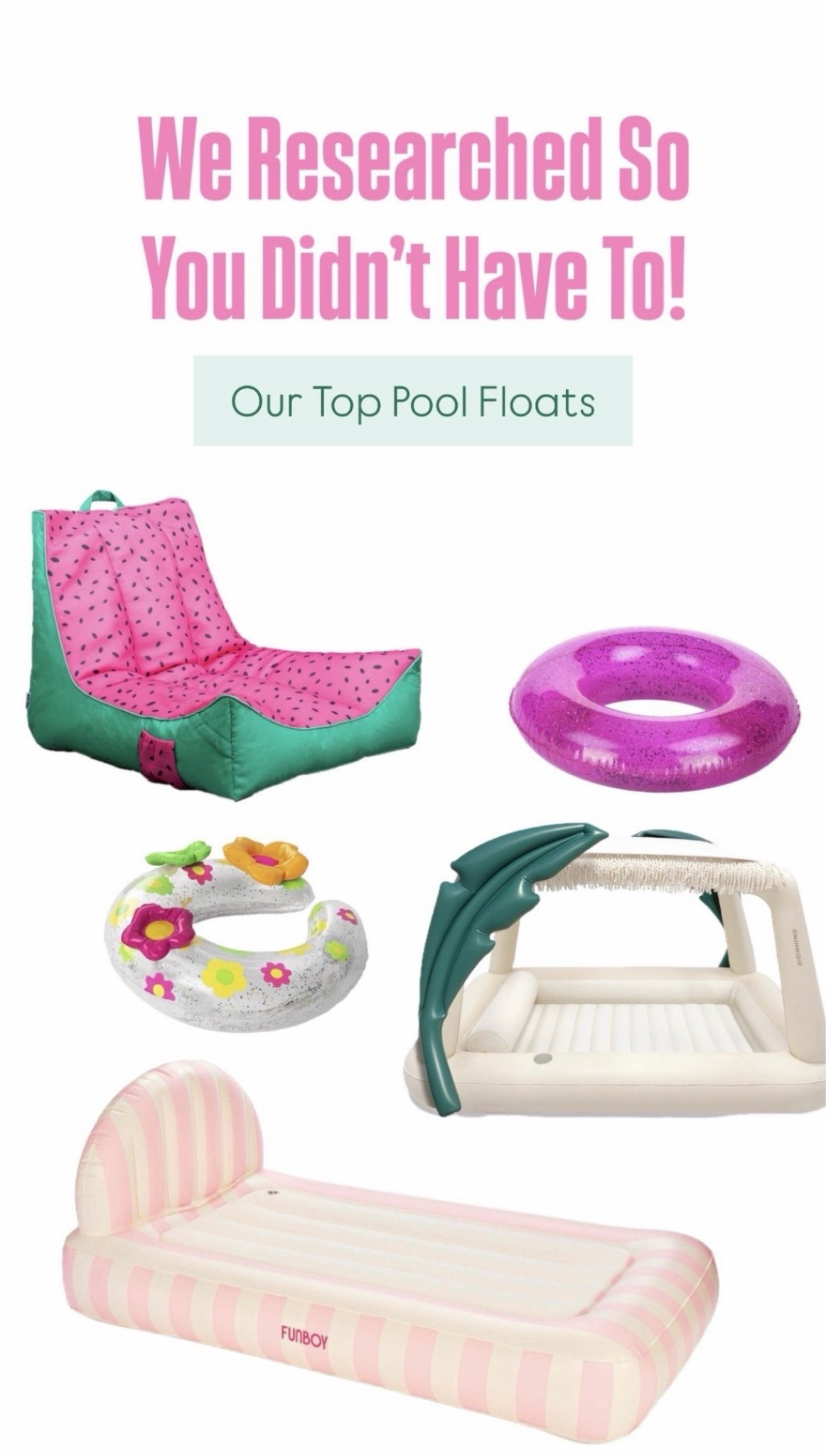 We researched so you didn’t have to! Our top pool floats.

#LTKSwim #LTKSeasonal #LTKdayinmylife