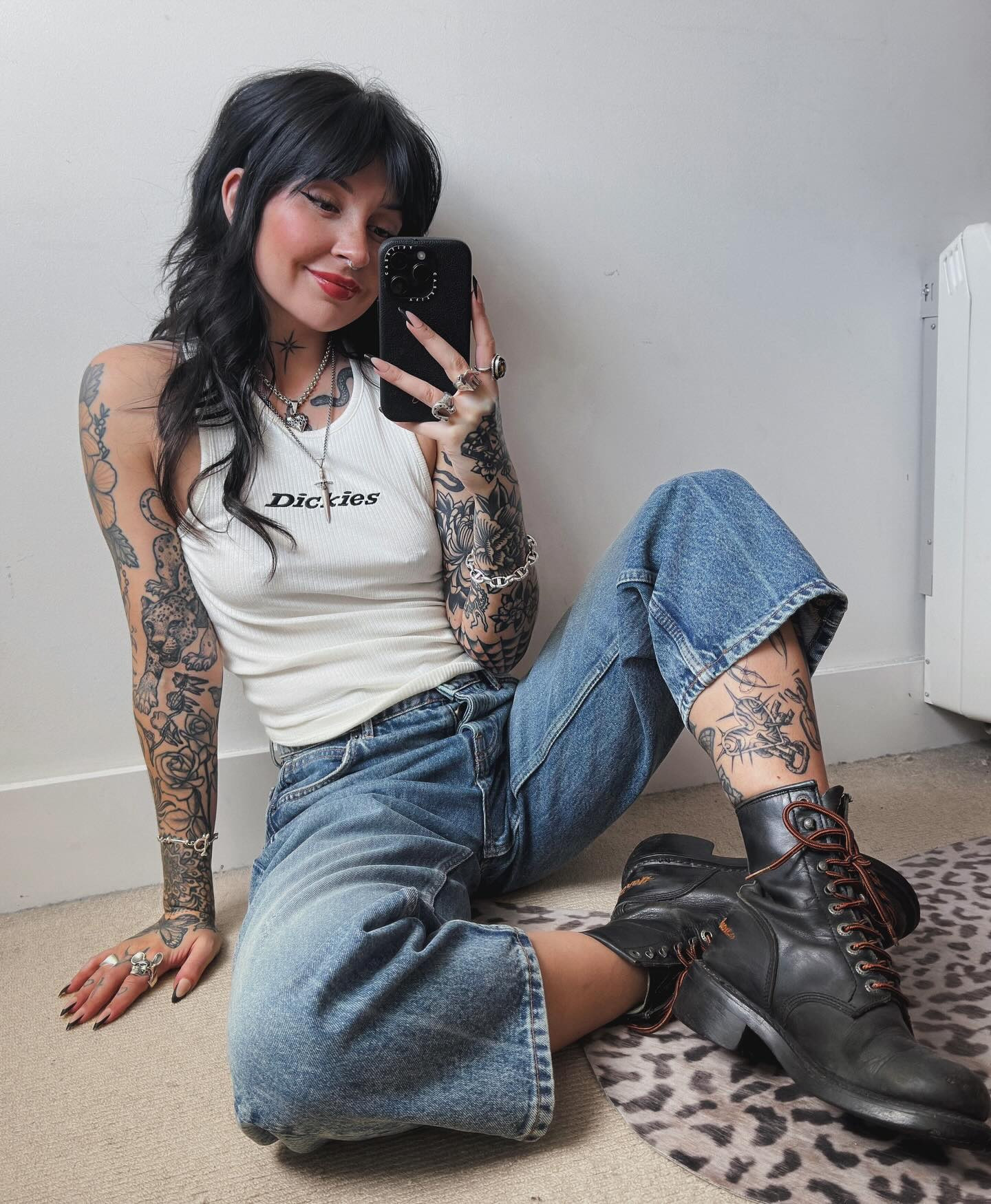 just need the bike I guess 

jeans @freepeople 
tank @dickies 
boots @harleydavidson