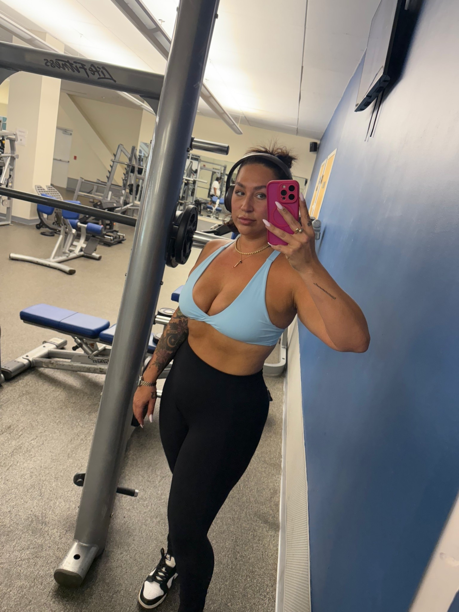A girly stopped me at the gym and asked where I got my sports bra so I’m sharing the whole fit with yall ! Amazon for the win 🥇  

#LTKFindsUnder100 #LTKActive #LTKMidsize