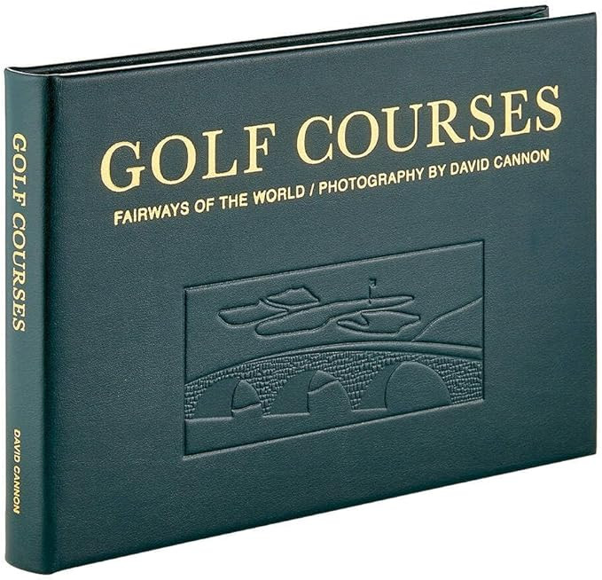 Golf Courses: Fairways of The World - Leather Bound Book Green - Fine Collectible Edition - Made ... | Amazon (US)