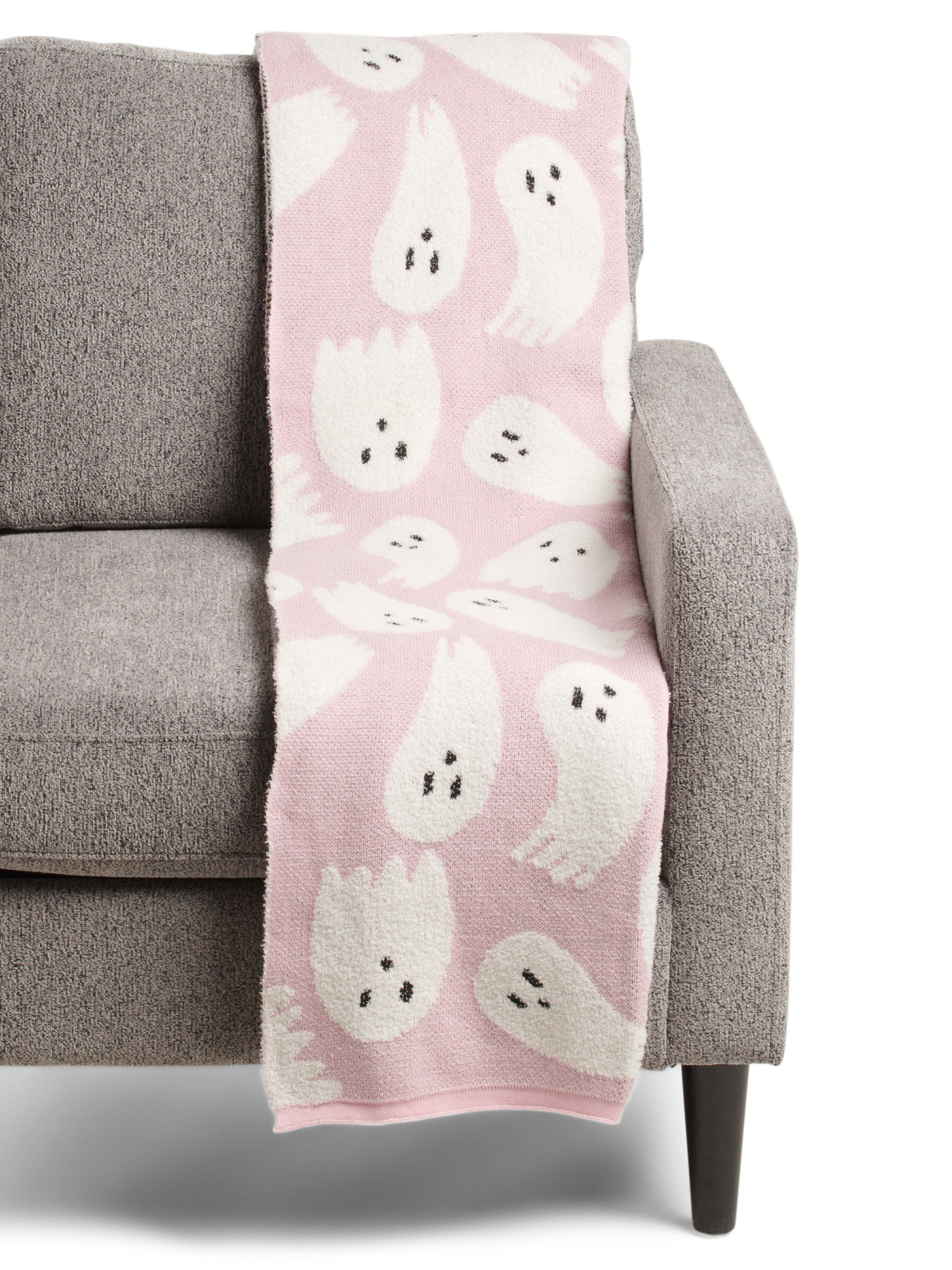Textured Ghost Printed Throw | Global Home | Marshalls | Marshalls