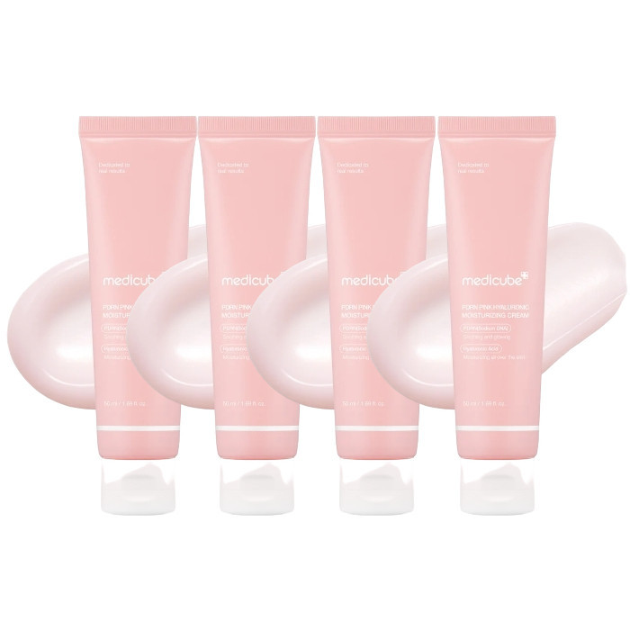 medicube - PDRN Pink Hyaluronic Moisturizing Cream - 50ml (4ea) Set | Stylevana