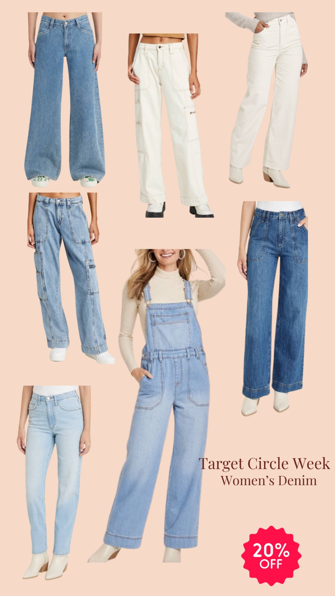 Target circle week, target circle, target sale, target, target style, women’s denim, target denim, a new day, wild fable, denim sale, denim overalls, wide leg denim, straight leg denim, baggy denim, fall ootd, fall denim 

#LTKstyletip #LTKfindsunder50 #LTKsalealert