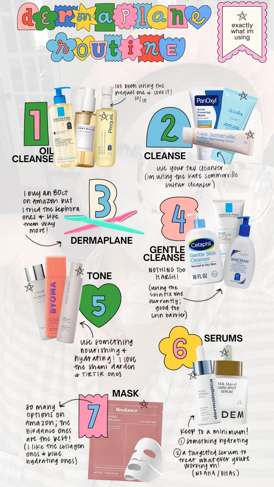 DERMAPLANE ROUTINE 🪒🧴
-
the secret to bouncy glass skin! 
-
#dermaplane #facialrazor #shaving #exfoliating #skincare #skincareroutine #glassskin 

#LTKFindsUnder50 #LTKSaleAlert #LTKBeauty