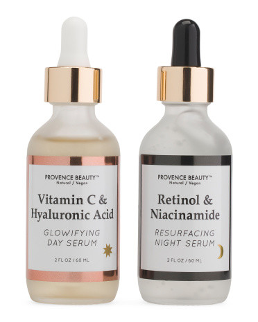 2pc Day And Night Glow And Resurface Serum Treatment Set | TJ Maxx