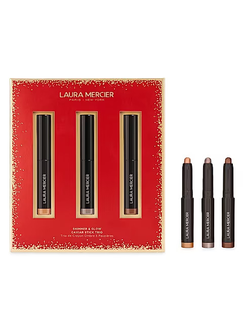 Holiday Shimmer & Glow Mini Caviar Stick 3-Piece Set | Saks Fifth Avenue