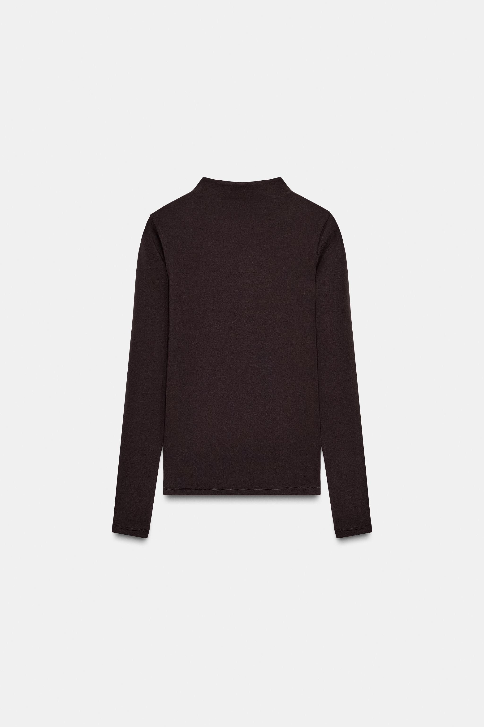 TURTLENECK T-SHIRT | Zara US