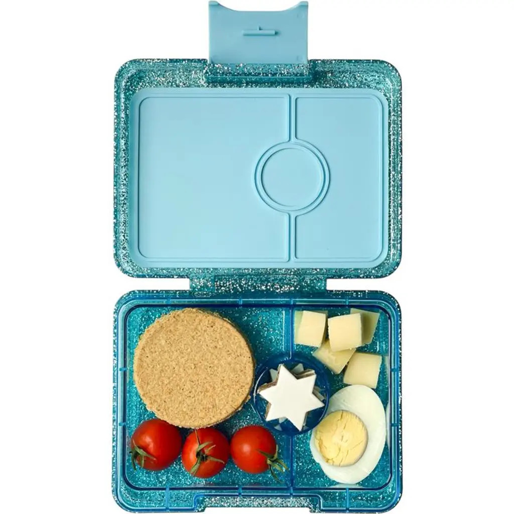 Yumbox Snack leakproof Bento Box in Twinkle Teal at Nordstrom, Size Small | Nordstrom