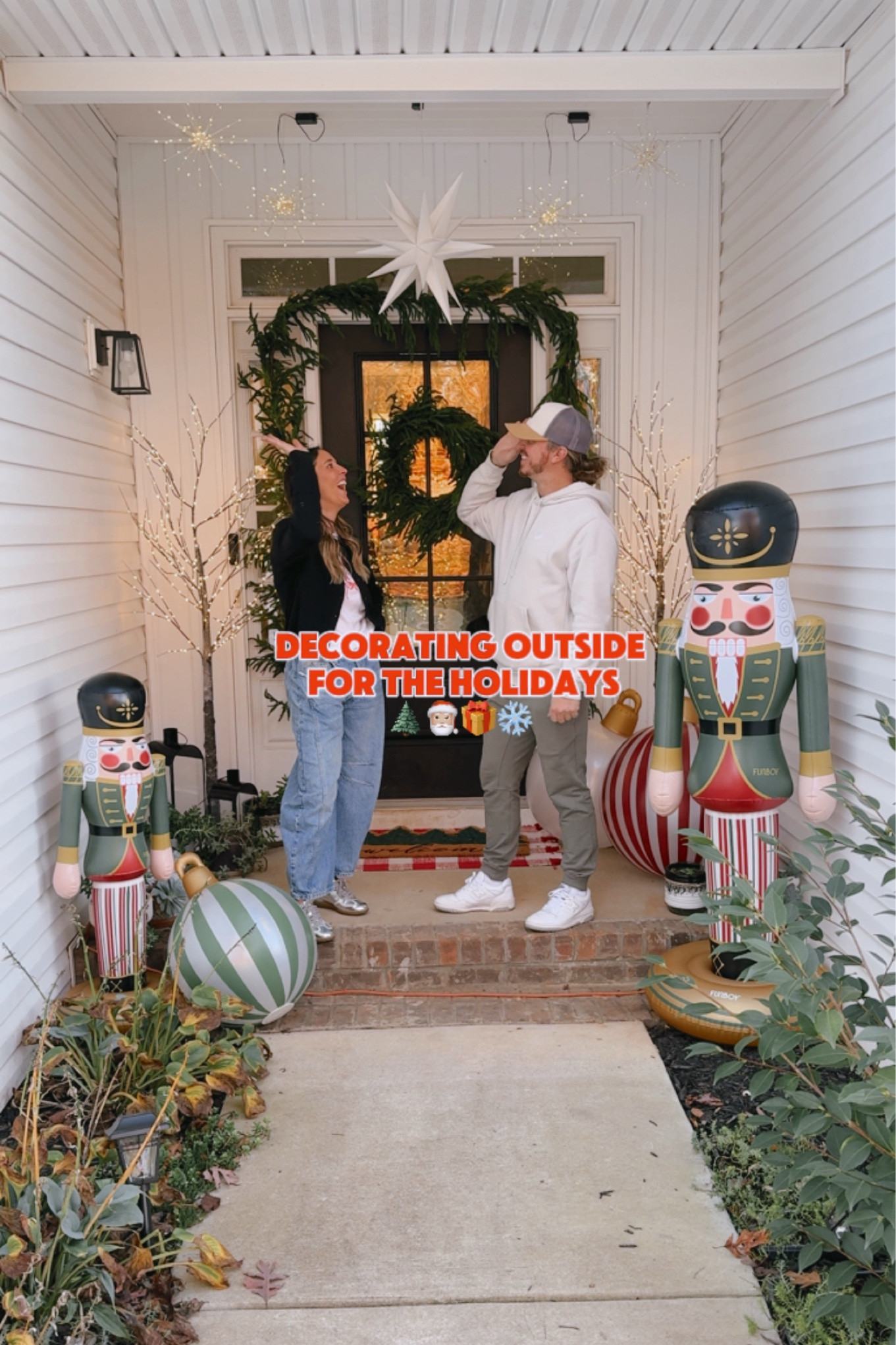 Our from porch deco complete! 

#LTKHome #LTKHoliday #LTKSeasonal